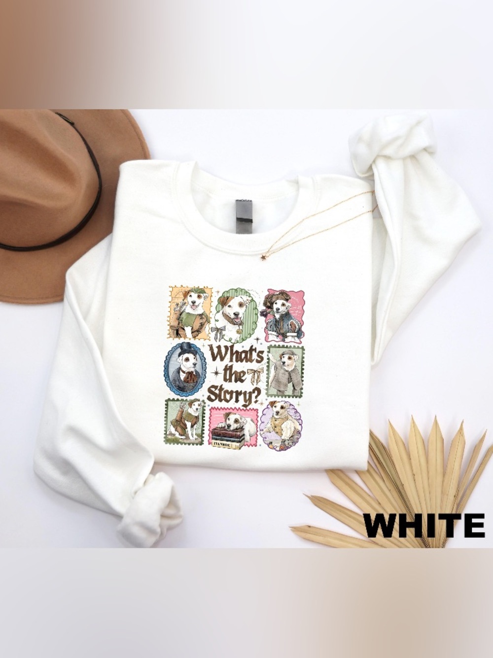 What The Story Sweatshirt, Wishbone Dogs Tee, 90s Nostalgia Dog Sweatshirt